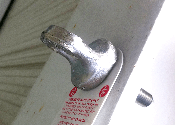 Eye Bolt Testing Abseil Point Inspection Heightsafe