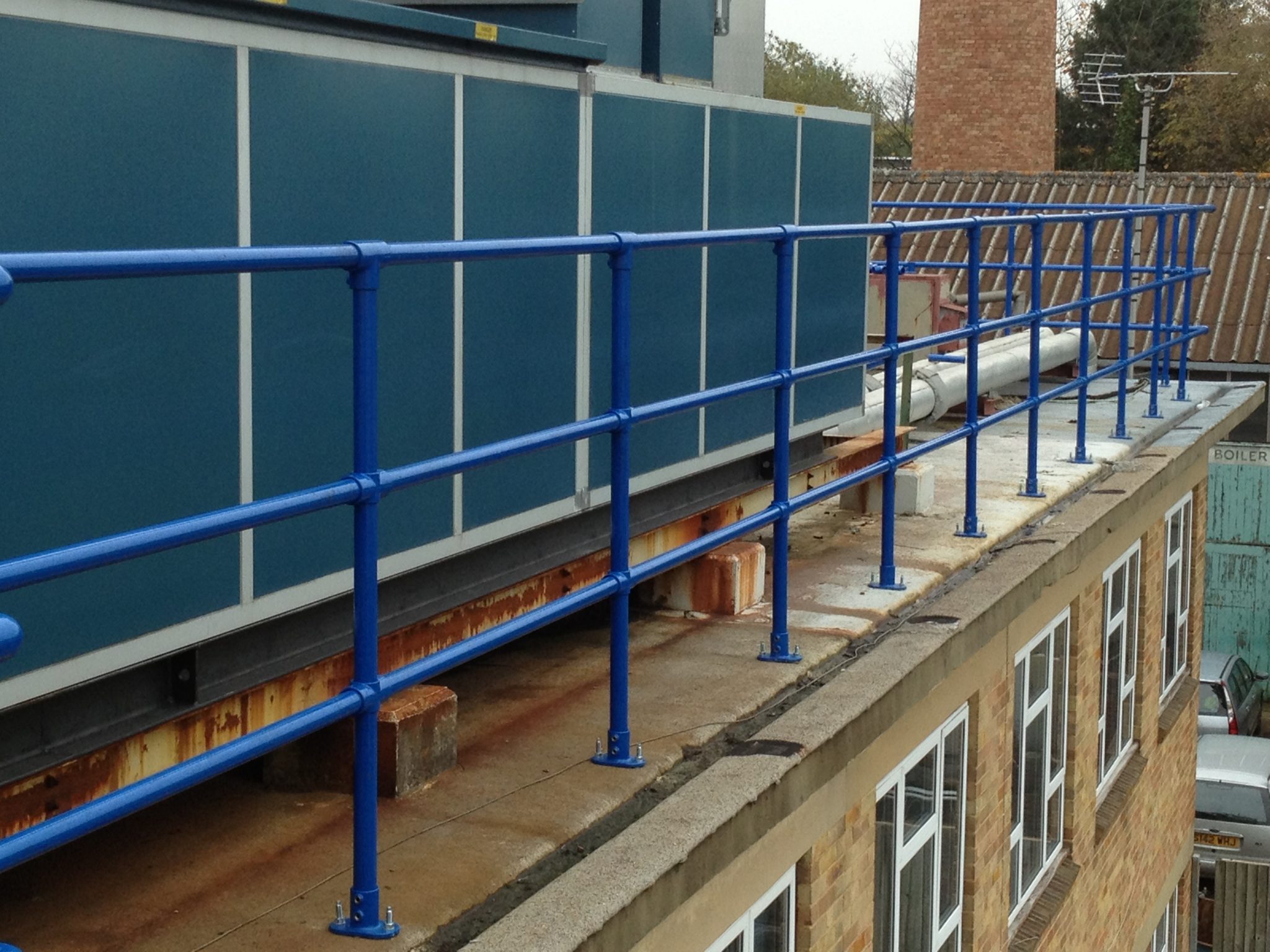 Guardrails and Handrails Edge Protection Barriers Heightsafe Systems